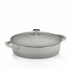 Bräter Calido Flach Grau 3,2 L