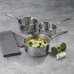 Stielkasserollen-Set Flavoria 3tlg. -Promos Bad Boutique shop 10200a s