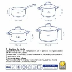 Kochtopf-Set Flavoria 4tlg. -Promos Bad Boutique shop 10201c s