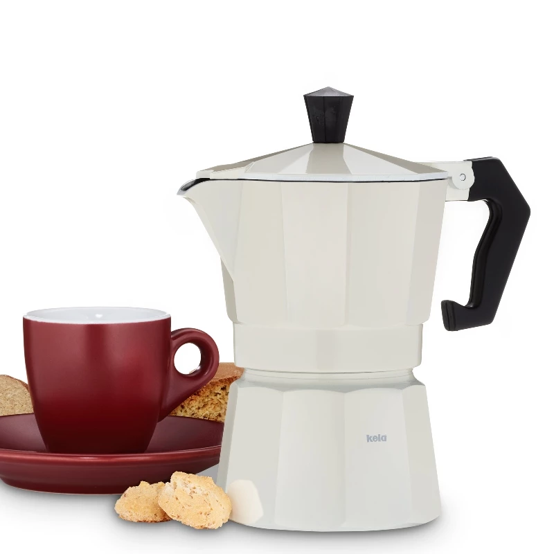 Espressokanne Italia Beige 4 Espressokanne Italia Beige – Bild 2