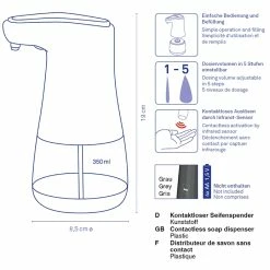 Sensor-Seifenspender Aurie Comfort -Promos Bad Boutique shop 24513b s