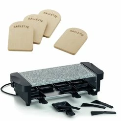 Raclette + Brettchen Set Ceneri