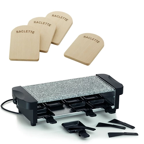 Raclette + Brettchen Set Ceneri 3 Raclette + Brettchen Set Ceneri