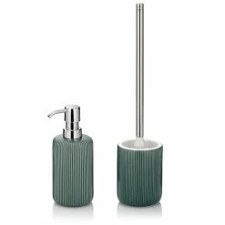 Bad-Set Ava Alpengrün 3tlg.